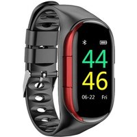 M1 New bracelet running sports step heart rate color screen bracelet dual Bluetooth Sports 2 In 1 Smart Watch