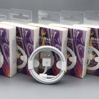 Free Shipping Original oem Foxconn Usb Cable 1m / 3ft E75 chip Data Transfer usb Charging cable For Iphone X 8 7 With packaging