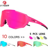 X-TIGER Women Polarized Cycling Glasses Cycling Sunglasses MTB Bicycle Cycling Goggle
