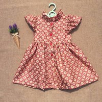 Princess Summer Dress Sun Pattern