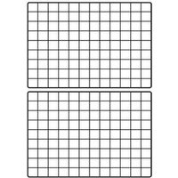 Metal Wire Mesh Grid Panel Picture Wall Frame & Notice Board