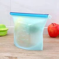 Reusable Silicone Food Storage Bags Cooking Freshness