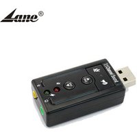 2018 Factory supply OEM ODM 7.1 channel USB 2.0 External 3D sound card