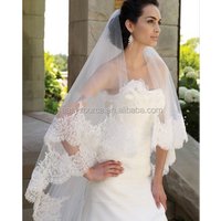 Two Tier Cathedral Length Lace Wedding Veil 3m