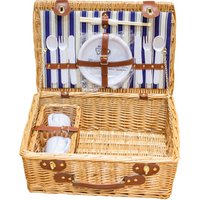 OEM/ODM wholesale picnic hamper wicker basket cheap picnic basket for 4 persons