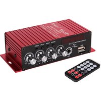 kinter MA-130 class ab dc 12v mini hifi digital car audio power amplifier with BT/USB/TF/FM