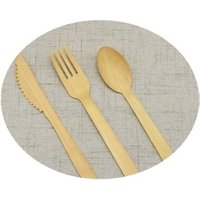 Biodegradable cutlery wholesale disposable bamboo cutlery set