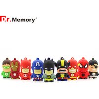 Marvel's The Avengers Captain America/IronMan /Superman/Batman/Spider Man/ pendrive Usb 2.0 flash Drive