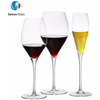 Samyo high quality custom bohemia crystal wine glass
