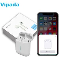 XY Pods W1 Chip Earphone 2019 Newest 1:1 Mini Dual TWS Bluetooth 5.0 Wireless Earphone with Animated Popup