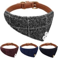 Adjustable Padded Bandana Collar Dogs