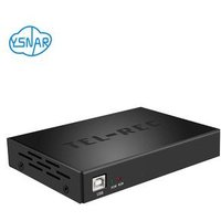 4 Lines Telephone Voice Recording System Box with Call Detail Record, 4 Channels/Ports USB Telephone Recording Device