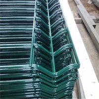 Wire mesh garden fence wall