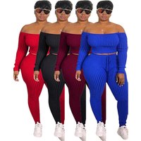 H2064 adult sexy strapless neck top and skinny shorts outfit women two piece set