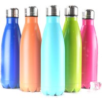 Double Wall Insulated Stainless Steel Sports Water Bottle