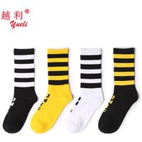 YUELI Striped Sport Socks