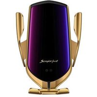 R1 360 Degree Rotation Charging Automatic Clamping Wireless Car Charger stand