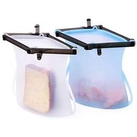 Reusable Silicone Leakproof Sandwich Food Storage Bags