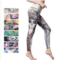 Skull Print Leggings