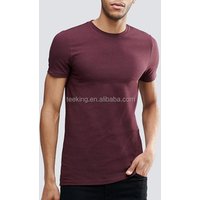 Slim Fit Cotton Spandex Gym T Shirt