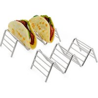 Wholesale Metal Taco Stand Kids Stainless Steel Taco Holder