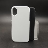 Hot sell 3D sublimation 2in1 combo TPU+PC phone case for iphoneX