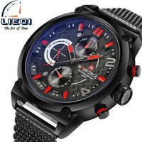 Naviforce Watch Top Luxury Brand Full Steel Water Proof Watch Quartz Mens Sports Military Wrist Watch
