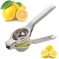 Stainless Steel Lemon Squeezer Professional Manual Hand Press Citrus Juicer Lemon Lime Squeezer