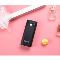 Free Shipping 1 PC New Portable 5600mAh 18650 External Battery USB Charger Power Bank Case Cover