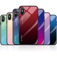Free Shipping 2019 New Quality Tempered Glass Case For Xiaomi Mi 8 lite, Accessories Phone Cover Case for IPhone X Xs Max
