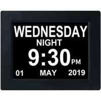 8 Inch Digital Day Clock Elderly Memory Loss
