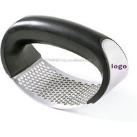 Creative Hand Press Garlic Tools Stainless Steel Ginger Garlic Chopper Crusher Metal Garlic Press Cutter