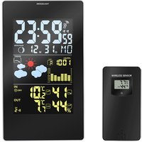 Digital radio control alarm clock with temperature and humidity PROTMEX PT3352C Weather clock