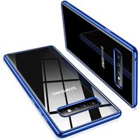 Cell Phone Accessories Clear Electroplate TPU Case For Samsung S10 s10e Case Transparent For Samsung galaxy S10 plus Cover