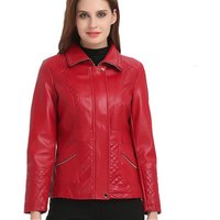 Short PU Leather Jacket