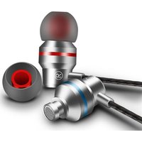 3.5mm Ture 4D Stereo Wire Metal Bass Earphones with Mic mobile accessories earbuds