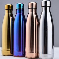 Cola Insulated Stainless Steel Water Bottle