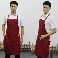 adult men adjustable aprons multi-colour working clothes cooking waiter adjustable apron