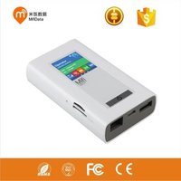Customization Unlocked 4g RJ45 WiFi Router Power Bank LR511A MIFIDATA