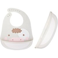 Waterproof Food Grade Silicone Bib Set