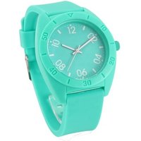 2019 Hot Sales Gift Simple Personal Water Resistant Candy Color Lady Silicone Watch For Women