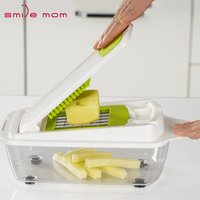 Smile mom Kitchen Accessory - Fruit&Vegetable Tool -Cut Vegetable Chopper Slicer - Nice Onion Dicer