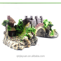 Resin Aquarium Bridge Decoration