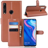 Fashion Litchi Leather Case for Huawei Y9 Prime 2019 Flip Wallet Case Protective Cell Phone Covers Case for Huawei Y9 Prime 2019