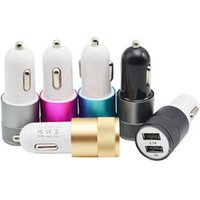 Promotional Portable 2 Port Usb Charger Power Adapter Car Charger For Mobile Phone Chargers