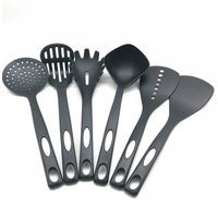 Best design Kitchen Nylon Kitchen Utensils Set with mesh Handle Nonstick Cooking Spatulas & Stainless Steel Nylon Kitchenware