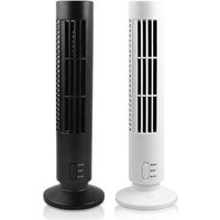 Mini Portable usb fan cooling fan Mini Durable Bladeless No Leaf Air Conditioner Cooling Cool home Office Desk Tower Fan