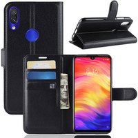 For Xiaomi Redmi Note 7 Leather Wallet Flip Book Phone Case Mobile Case Covers Protective Silicone Case Mobile Phone Accessories