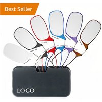 Mini pince nez nose resting reading glasses without arms