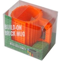 12oz Novelty BPA-free DIY creative 350ml kids DIY build-on toy brick lego style puzzle building block gift coffee mug